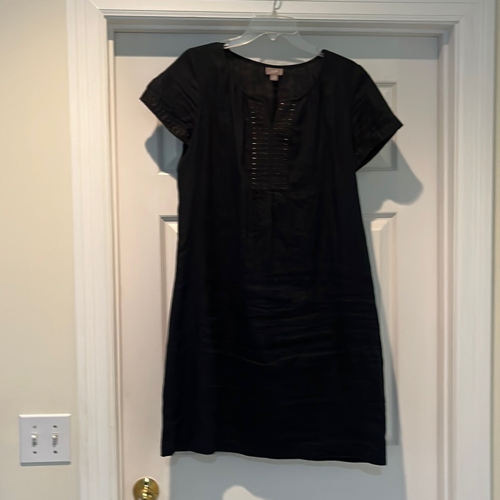 J.Jill black dress with some embellishments